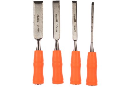 Набор стамесок 149 мм Sparta плоские 4 шт