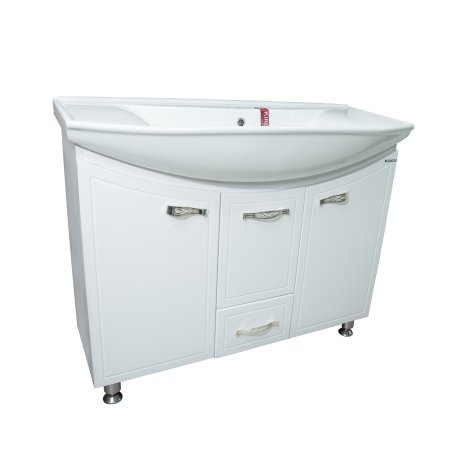 Тумба напольная Симфония 81,5х105х17см цвет белый