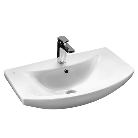 Раковина Santek Балтика фаянс 700мм прямоугольная цвет белый