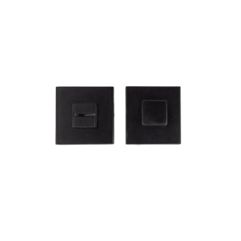 Накладка сантехническая квадратная Code Deco WC-3016-BLM цвет черный матовый