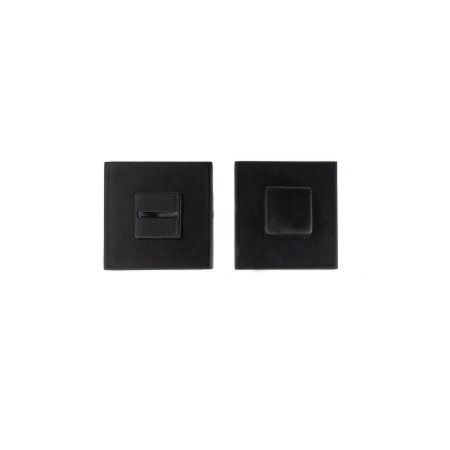 Накладка сантехническая квадратная Code Deco WC-3016-BLM цвет черный матовый
