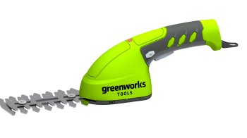 Кусторез аккумуляторный Greenworks G7 2GS лезвие 10см 7,2В 2Ач