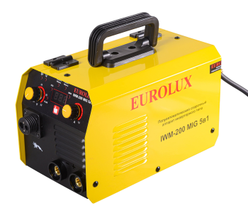 Сварочный полуавтомат инверторный Eurolux IWM-200 MIG 5в1 200А