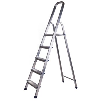 Стремянка STAIRS 5 ступеней алюминиевая Стремянка STAIRS 5 ступеней алюминиевая