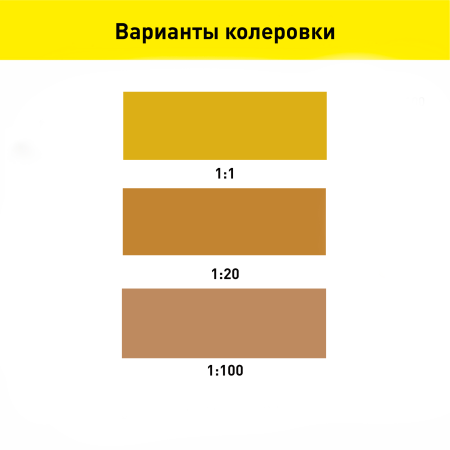 Колер-паста Gol 0,1 л желтый