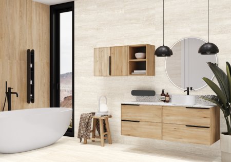 Керамогранит Rim, Crema 60х30х0,8 см