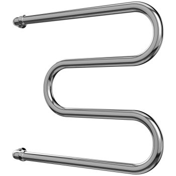 Полотенцесушитель ТЭРА 1" водяной 600х532 мм М-образный хром