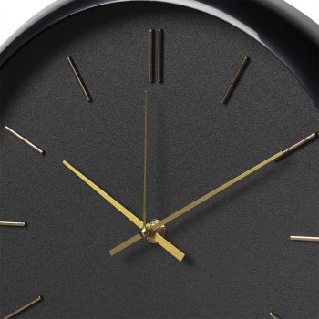 Часы настенные  Классика 3037-001 Ø30см цвет черный