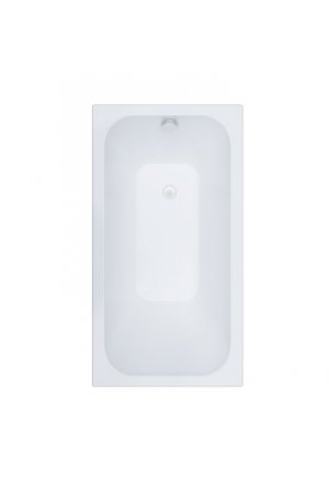 Ванна Ультра акриловая 120х70см с установочным комплектом и переливом