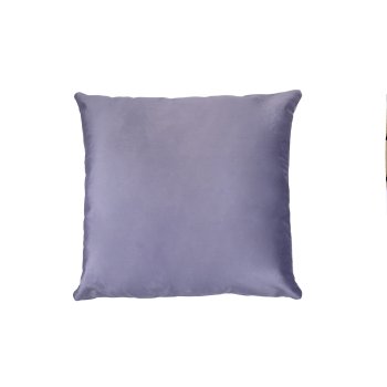Подушка декоративная Туман 40х40 см цвет лиловый велюр