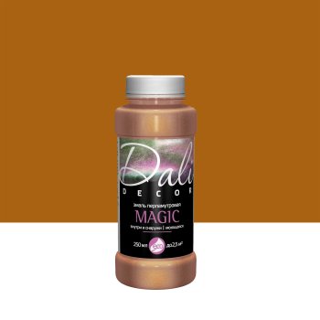 Эмаль акриловая декоративная DECOR Magic Dali бронза 0,25 л