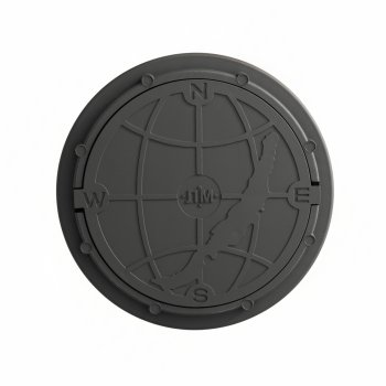 Люк канализационный тип ЛМ 725/565/45/25 мм серый