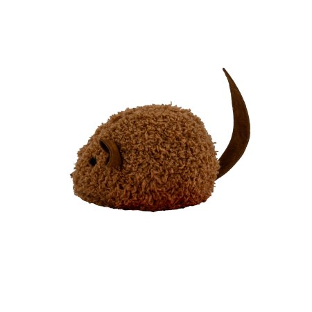 Игрушка для кошек Мышка мягкая 15смх5,5см h5см