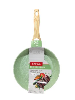Сковорода Attribute GREEN HARMONY Ø24см h6,5см