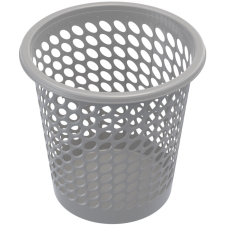 Корзина для мусора пластик Альт 11л цвет серый