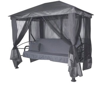 Качели садовые Монреаль Премиум Делюкс 272,2х175х235см 4-х местные