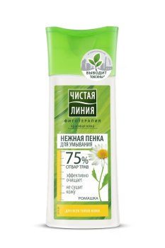 Пенка для умывания Чистая линия Очищающая на отваре 100 мл для всех типов кожи да нет