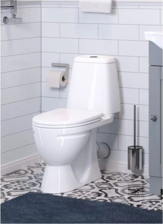 Унитаз-компакт Sanita Самара Идеал Комфорт напольный  выпуск косой