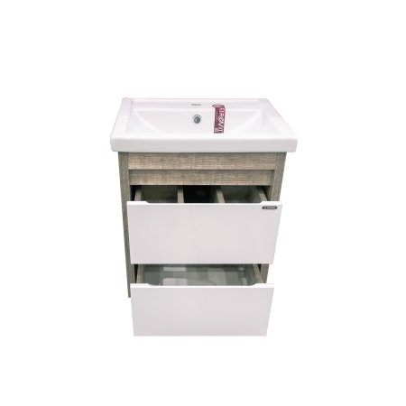 Тумба подвесная Верона 53х50х38см цвет антик