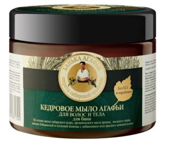 Мыло жидкое Рецепты бабушки Агафьи 300мл Кедровое