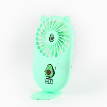 Вентилятор бытовой ручной Luazon Home 4,5Вт зеленый