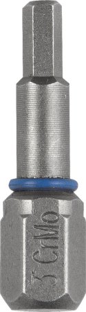 Бита Зубр HEX4 25мм 1/4 (тип С) 2шт