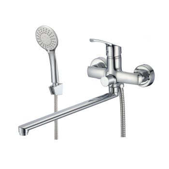 Смеситель для ванны Milardo Sterm хром с душевым гарнитуром