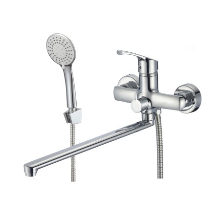 Смеситель для ванны Milardo Sterm хром с душевым гарнитуром