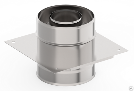 Площадка монтажная 150мм 220мм 1,0/0,5мм нержавеющая+оцинкованная сталь