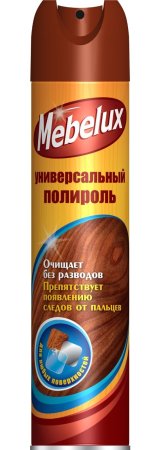 Полироль для мебели Mebelux аэрозоль 300 мл