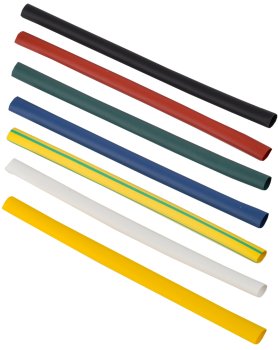 Набор термоусадочных трубок IEK 4/2мм 21шт. 0,1м мультиколор