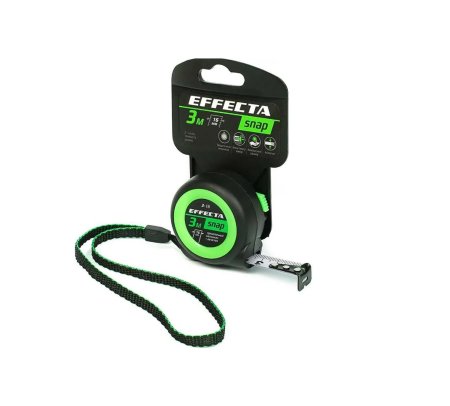 Рулетка Effecta 16 мм 3 м