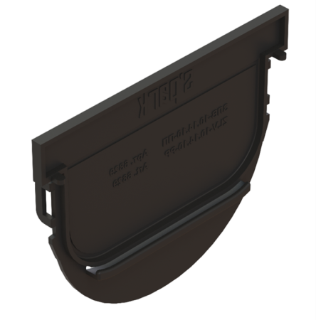 Заглушка для лотка S'park DN100 H70/H100