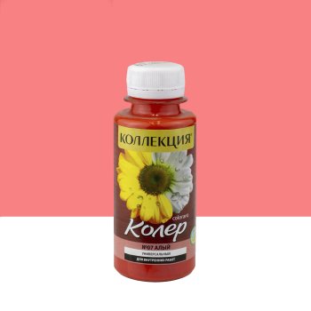 Колер-паста Ижсинтез Коллекция 0,1 л алый