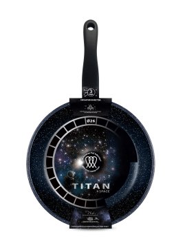 Сковорода НЕВА-МЕТАЛЛ Titan Space Ø26см h5,6см