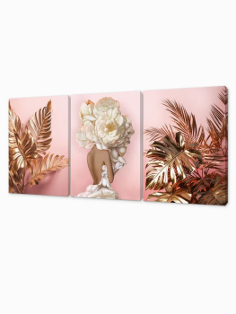 Модульная картина Девушка 40х 30см