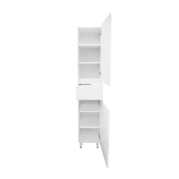 Пенал напольный Теона 190х35х35см белый