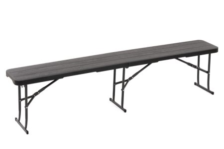 Скамья складная ЧД Nolita 43х180х28см темное дерево
