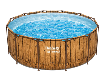 Бассейн каркасный Bestway Steel Pro Max 366х366х122см 10250л