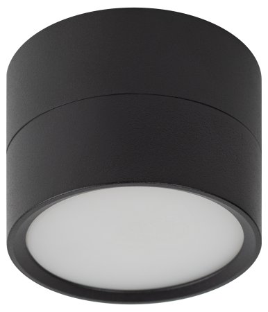 Спот ЭРА OL7 накладной неповоротный GX53 цвет черный