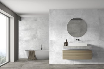 Керамогранит Vibe, светло-серый 120х60х0,95 см