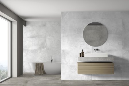 Керамогранит Vibe, светло-серый 120х60х0,95 см