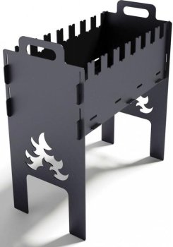 Мангал стационарный Острог  66х31х61,6 см 3 мм