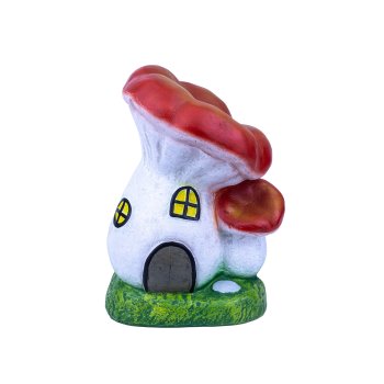 Садовая фигура Гриб домик двойной 22см