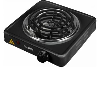 Плита спираль Energy EN-902B 1 000Вт цвет черный Плита спираль Energy EN-902B 1 000Вт цвет черный