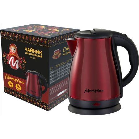 Чайник  1,8 л  Матрена MA-003 1500Вт цвет красный