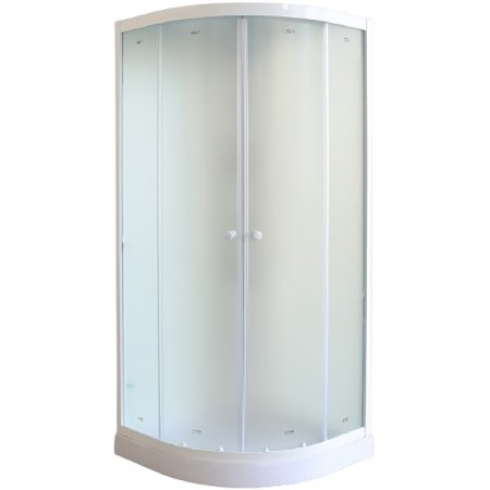 Кабина душевая Parly EB931 низкий поддон 90х90х210см матовое стекло