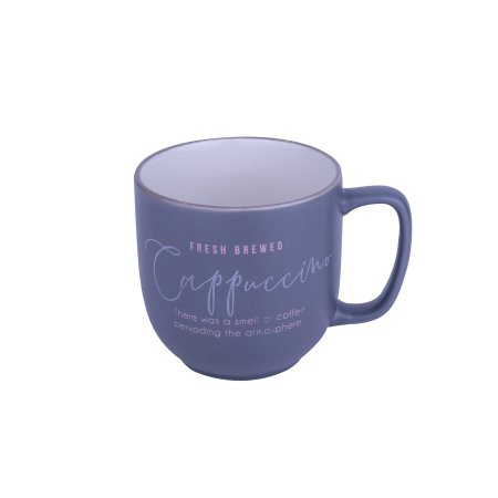 Кружка Good day Coffee Cappuccino, 380 мл, фарфор цвет фиолетовый Кружка Good day Coffee Cappuccino, 380 мл, фарфор цвет фиолетовый