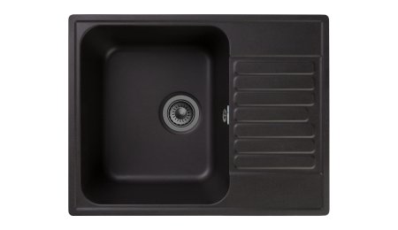 Мойка врезная Ulgran-202-308 искусственный камень 49х64х19см черный
