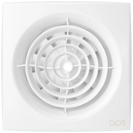 Вентилятор DiCiTi AURA 4C Ø100мм белый 155х155х101мм